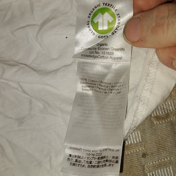 NWOT MD Knowledge Cotton Apparel Owl Print Organic Cotton Shirt - Picture 3 of 7